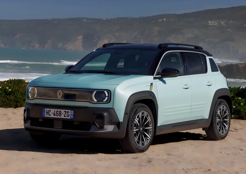 Hivatalos képek a Renault 4 e-tech kiadásáról: Világos zöld festék opció hozzáadva, várhatóan 2025-ben eléri a tengerentúli piacokat